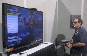 NVIDIA three-dimensional glasses